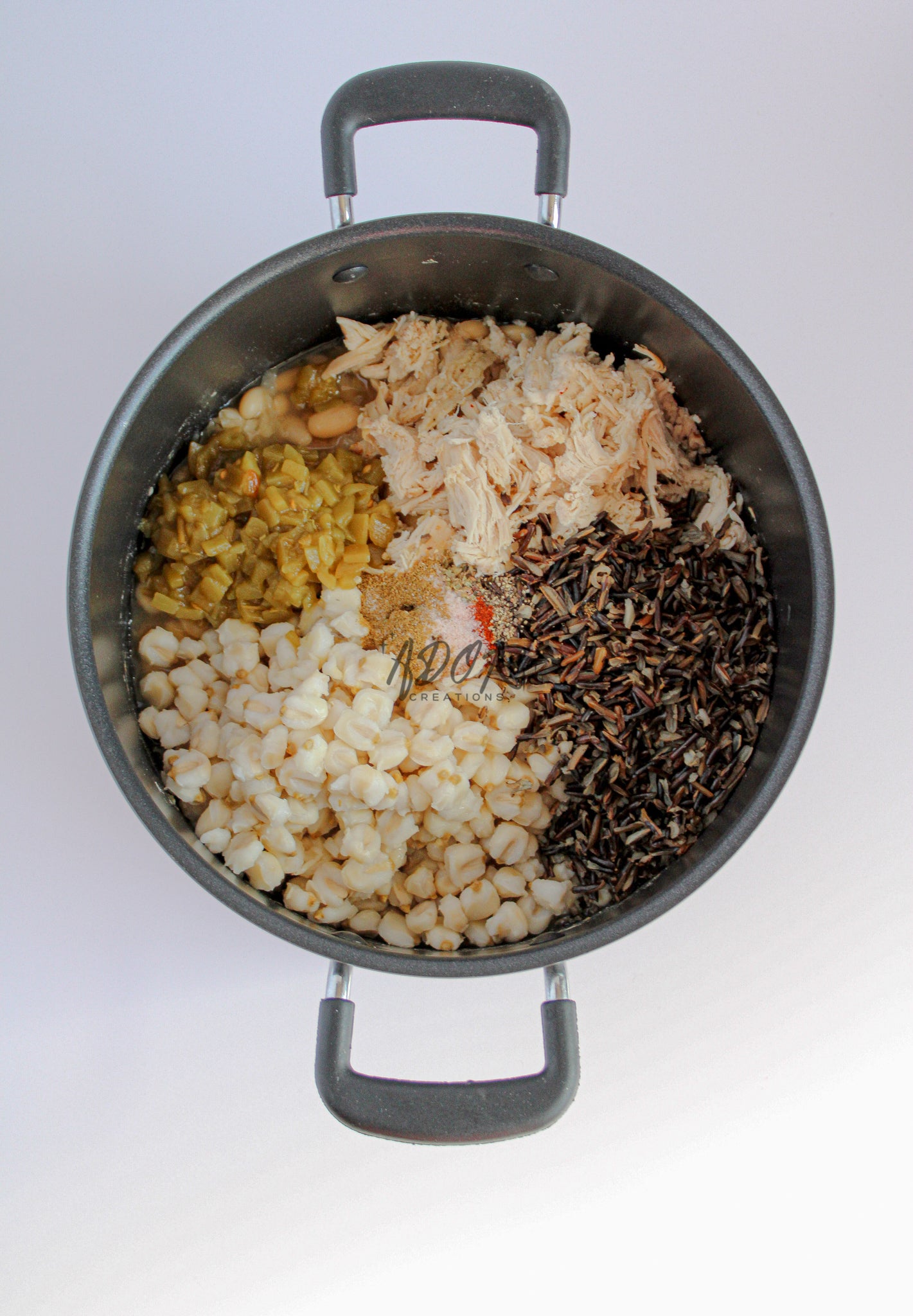 Creamy Chicken & Wild Rice White Chili - Set 3 of 3