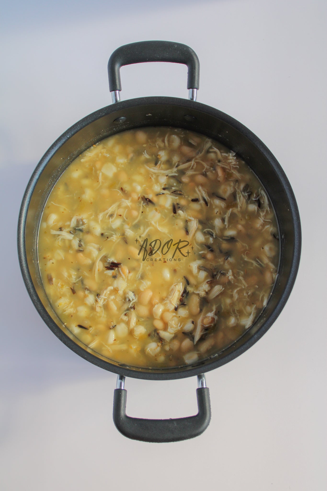 Creamy Chicken & Wild Rice White Chili - Set 3 of 3