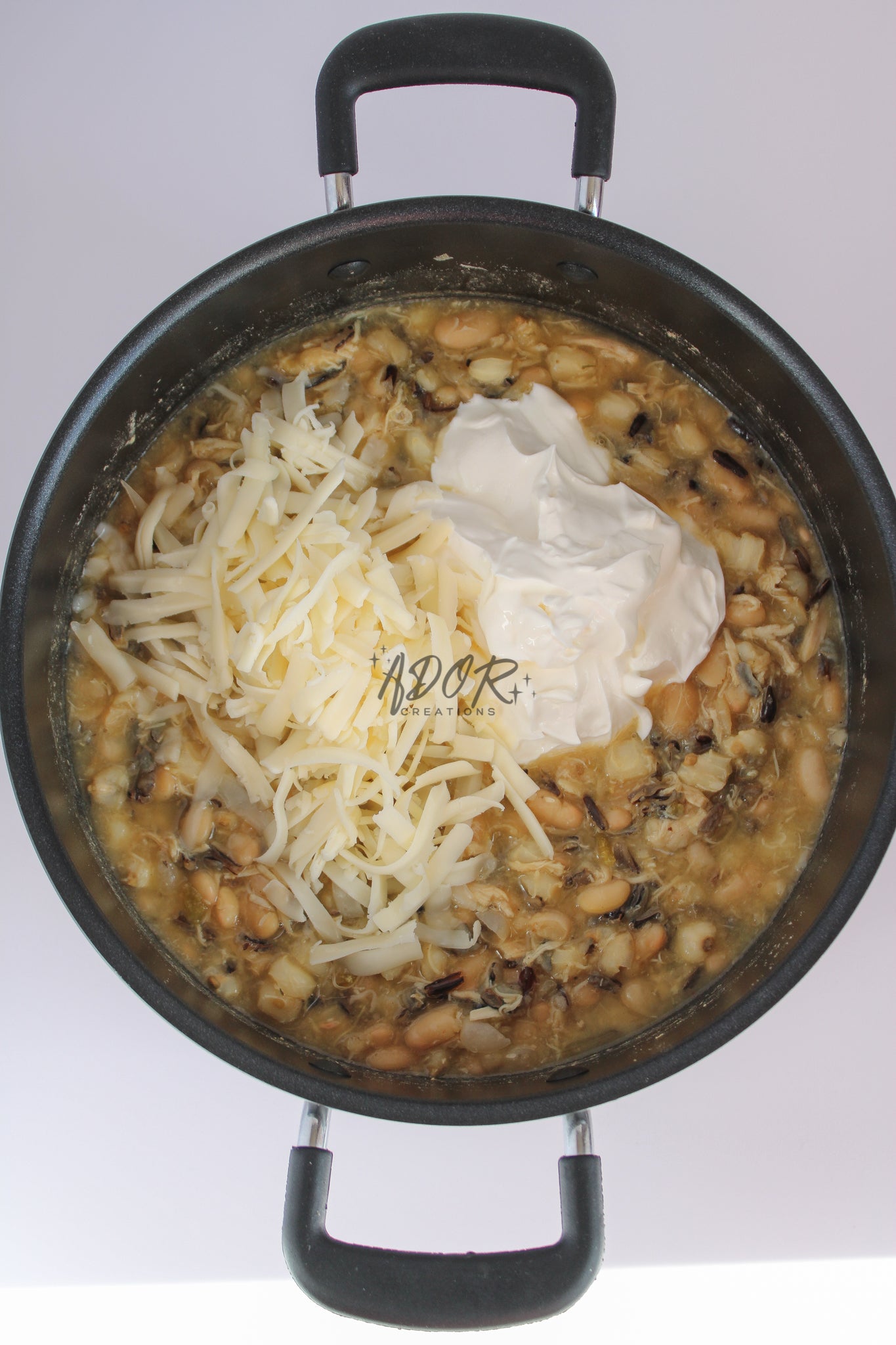 Creamy Chicken & Wild Rice White Chili - Set 3 of 3