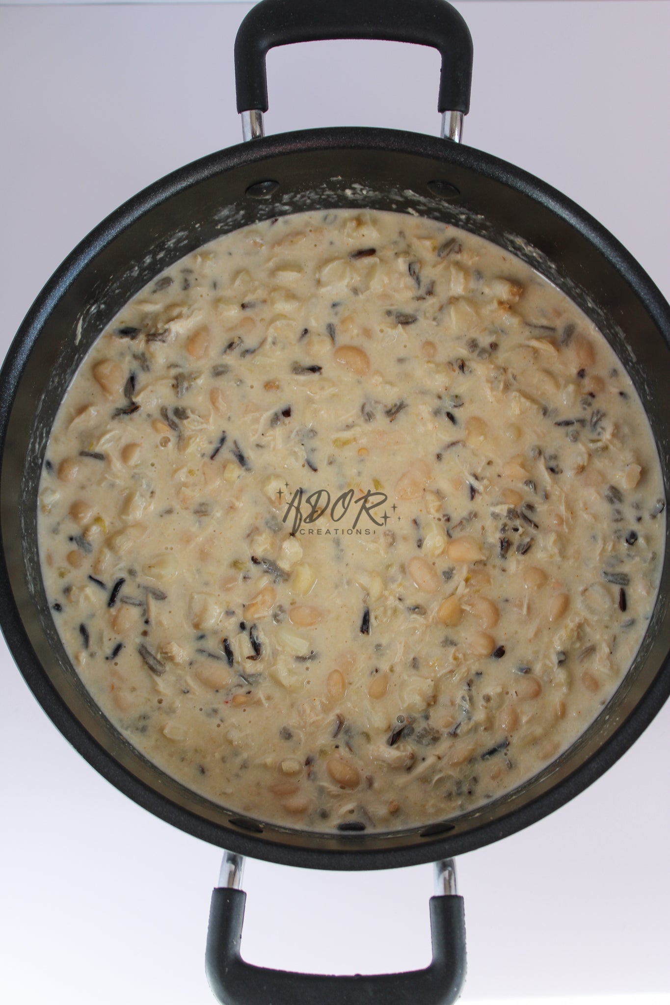 Creamy Chicken & Wild Rice White Chili - Set 3 of 3