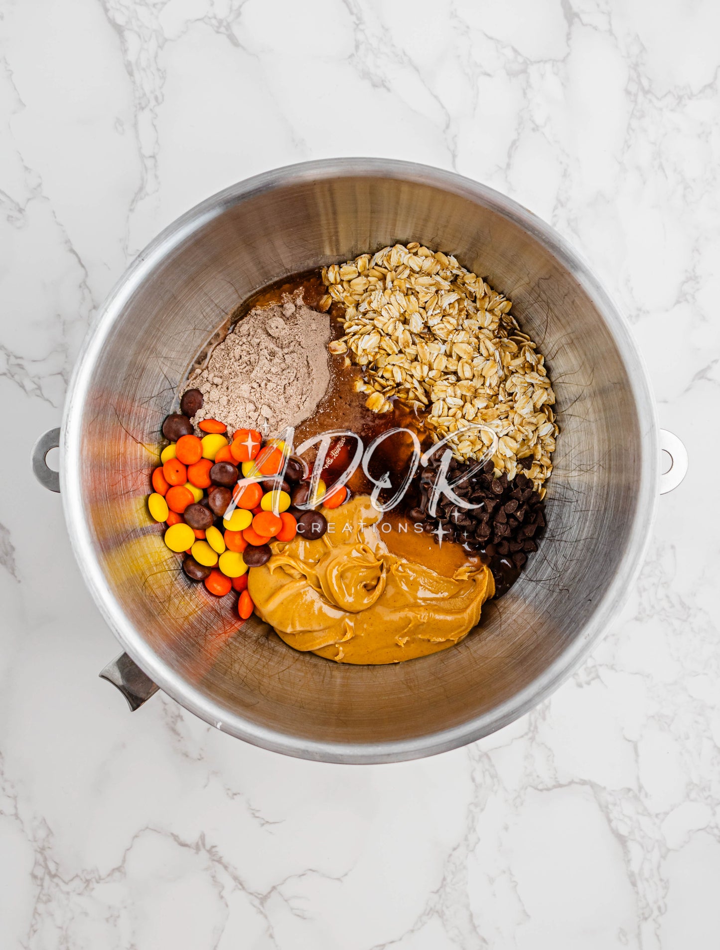 No-Bake Reese's Pieces Protein Bars - Set 4 of 6