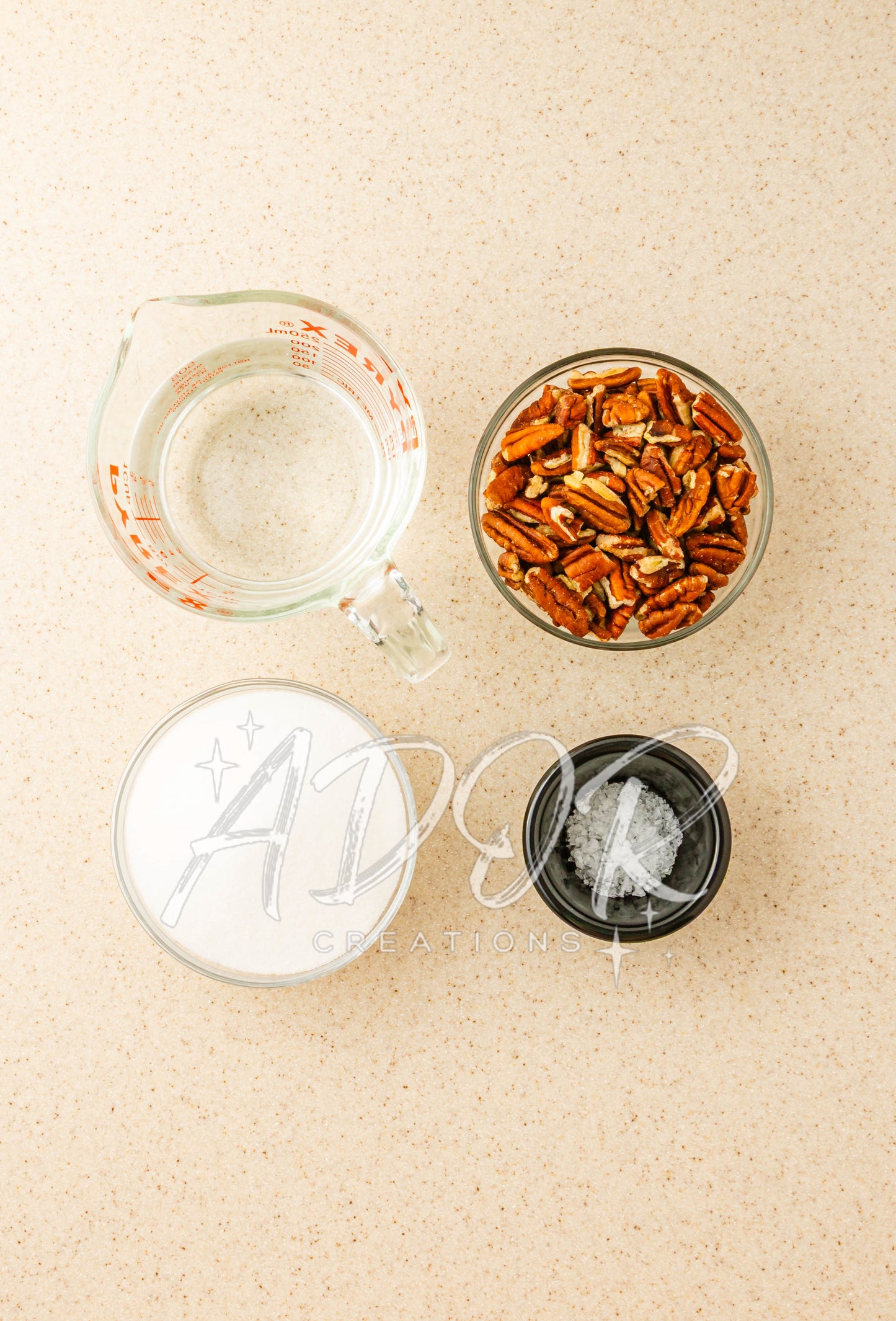 Homemade Pecan Syrup & Sweet Toasted Pecans - Set 1 of 3