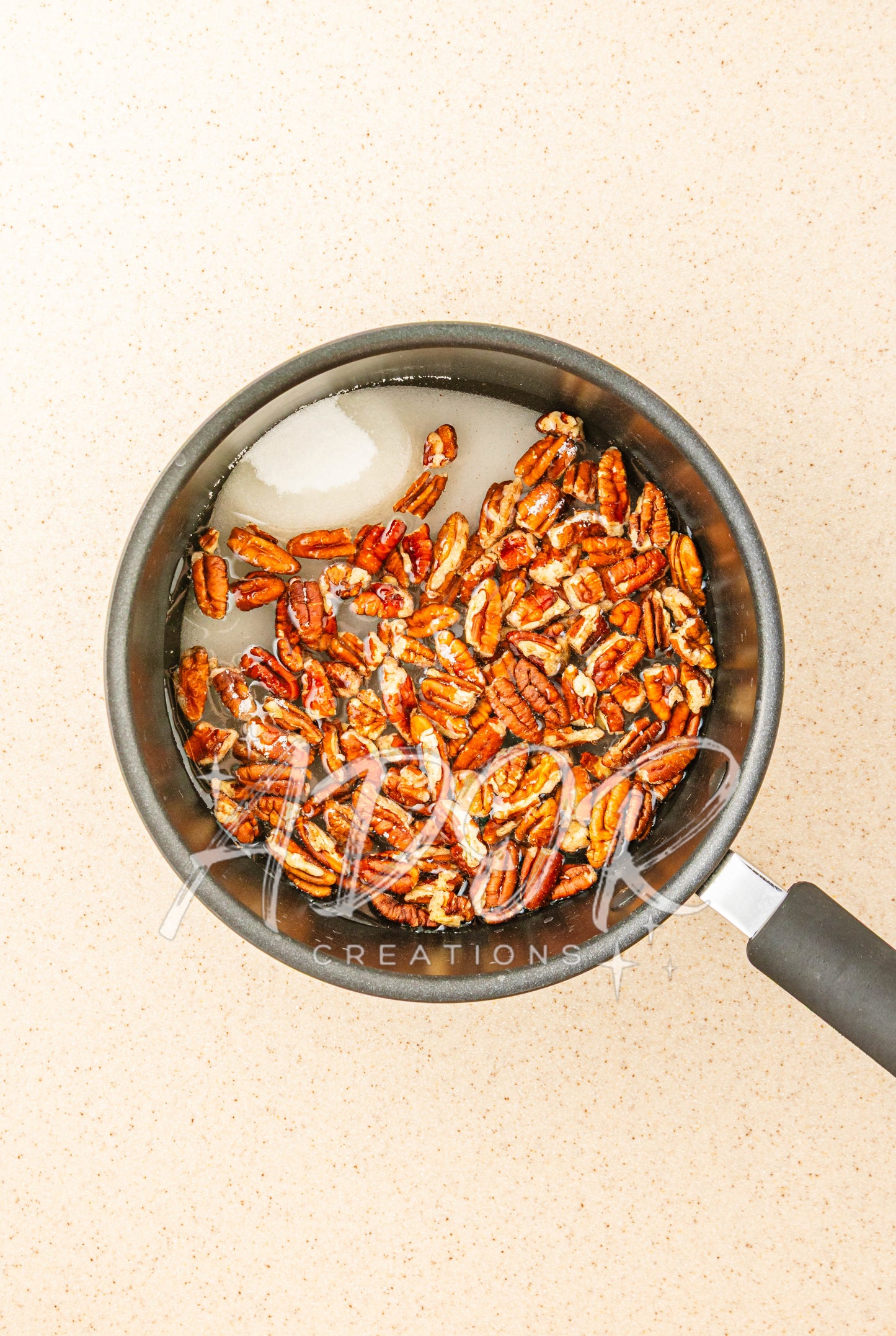 Homemade Pecan Syrup & Sweet Toasted Pecans - Set 1 of 3