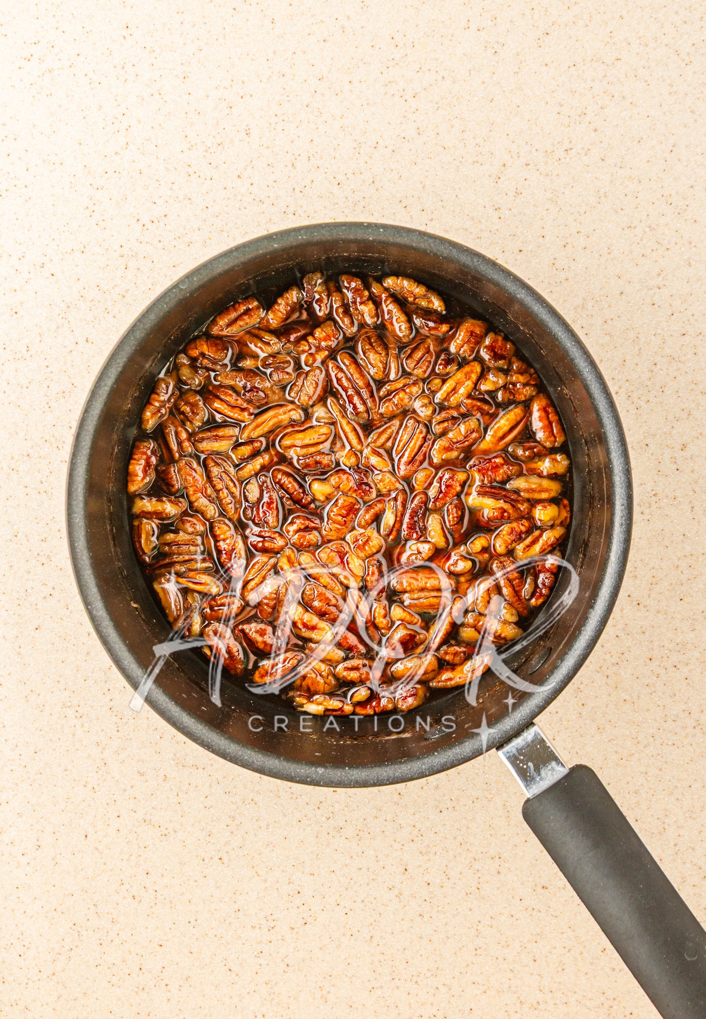 Homemade Pecan Syrup & Sweet Toasted Pecans - Set 1 of 3