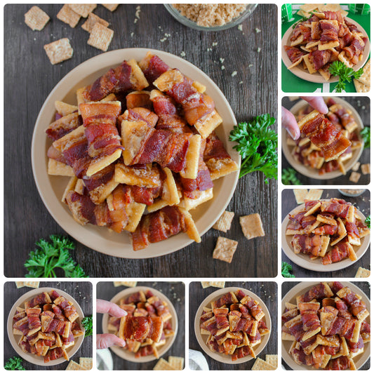 Cinnamon Toast Crunch Bacon Wrapped Crackers - Set 3 of 4