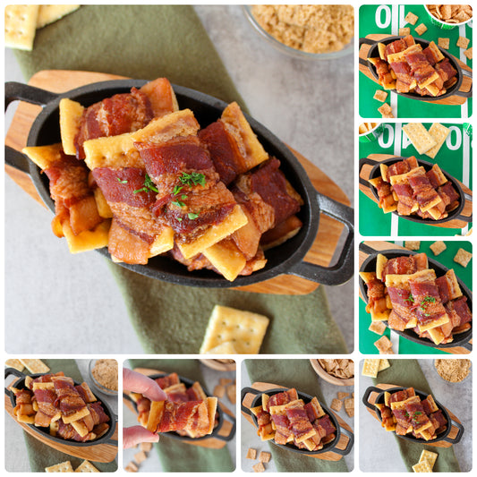 Cinnamon Toast Crunch Bacon Wrapped Crackers - Set 4 of 4