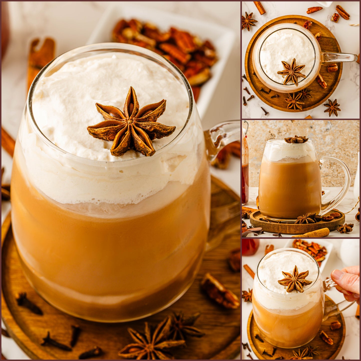 Iced Maple Pecan Chai Latte - EXCLUSIVE