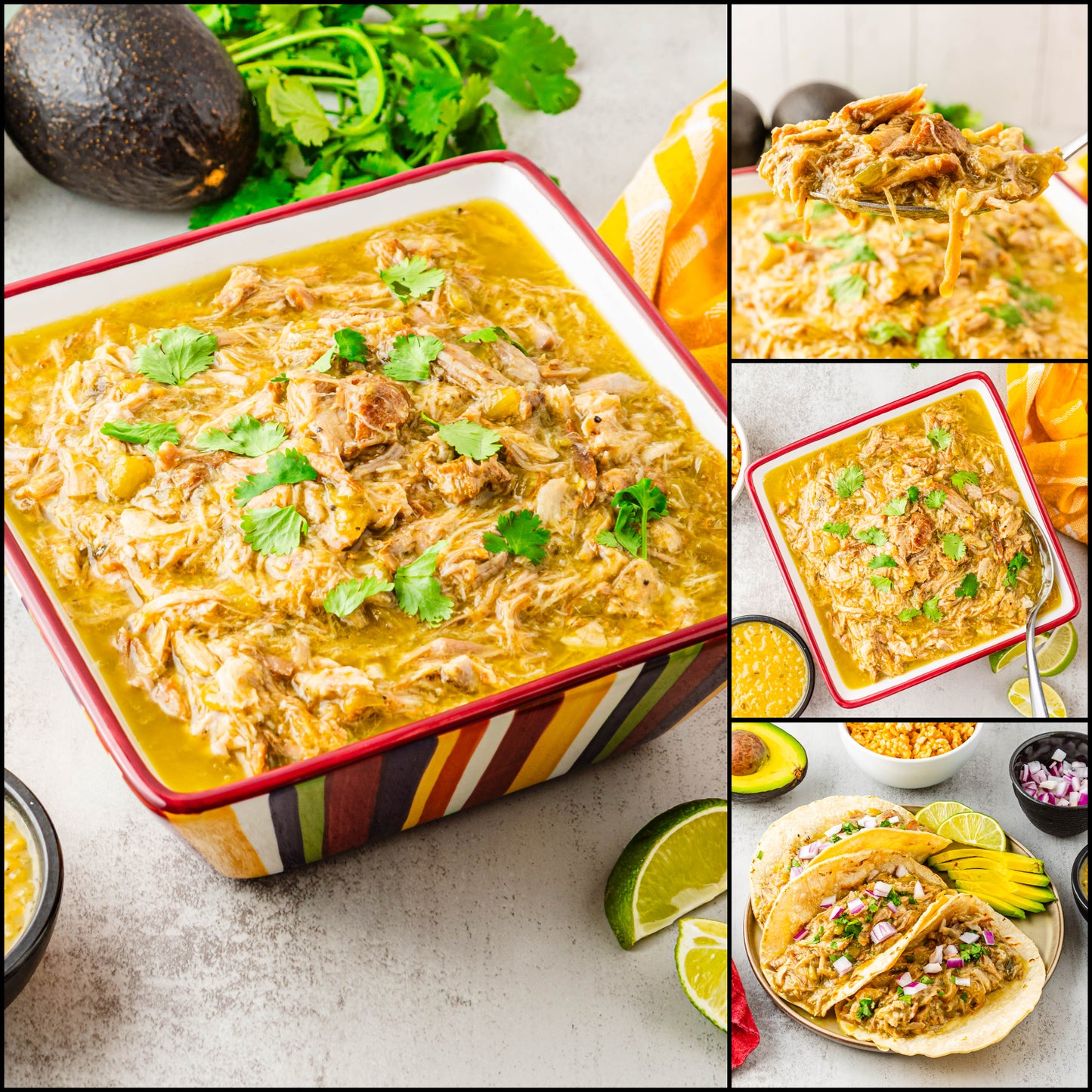 Easy Crockpot Green Chile Shredded Pork - EXCLUSIVE