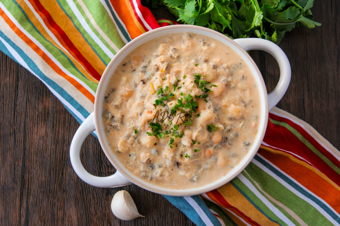 Creamy Chicken & Wild Rice White Chili - Set 2 of 3