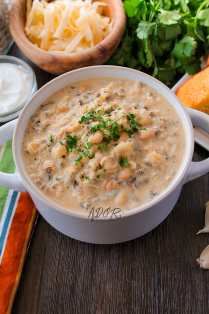 Creamy Chicken & Wild Rice White Chili - Set 2 of 3