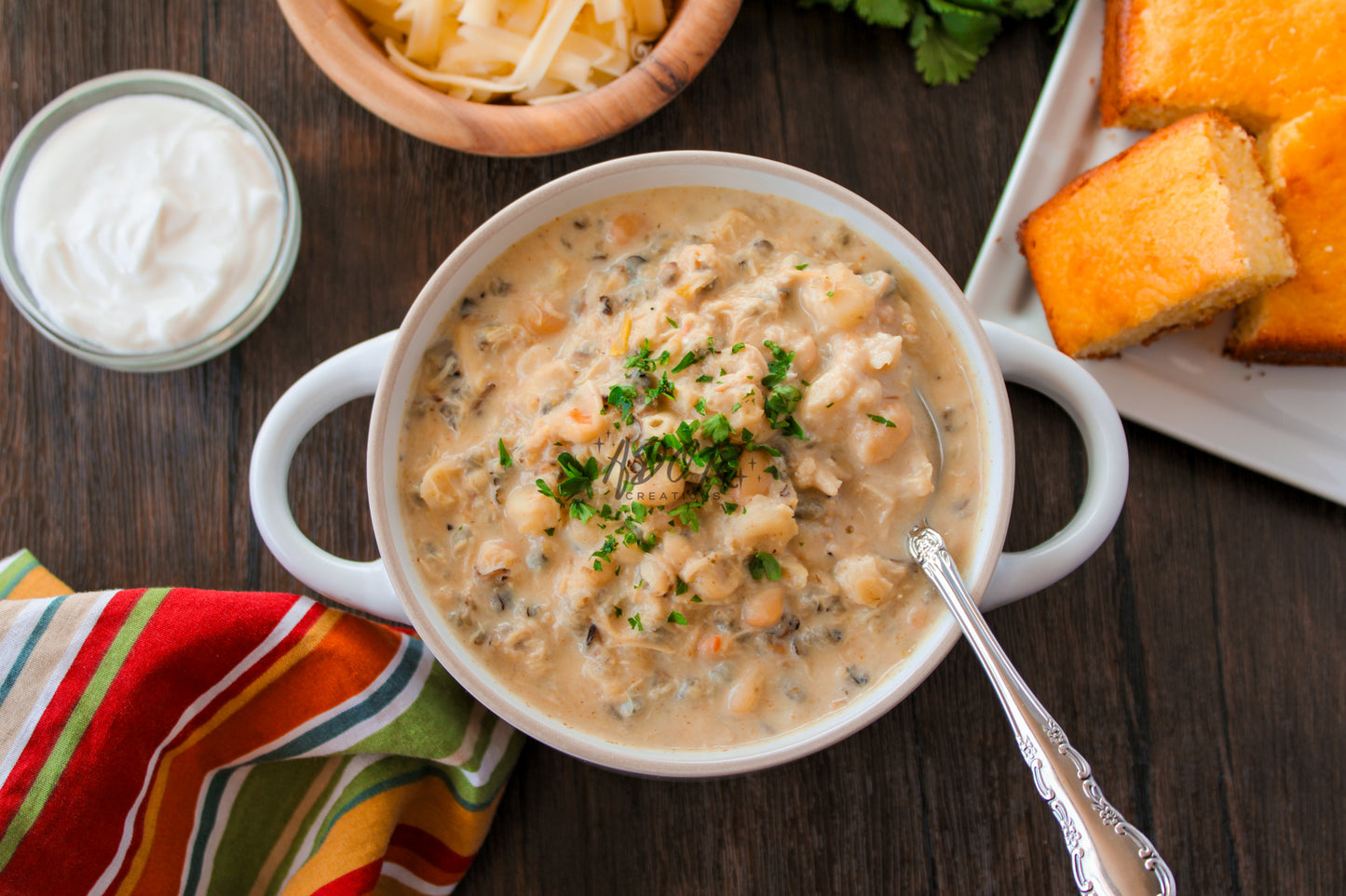 Creamy Chicken & Wild Rice White Chili - Set 2 of 3