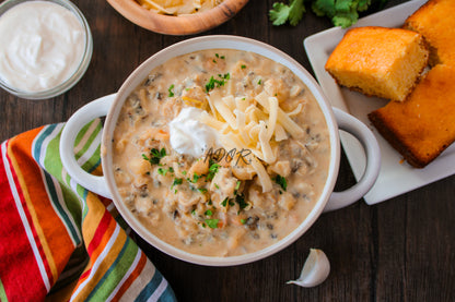 Creamy Chicken & Wild Rice White Chili - Set 2 of 3