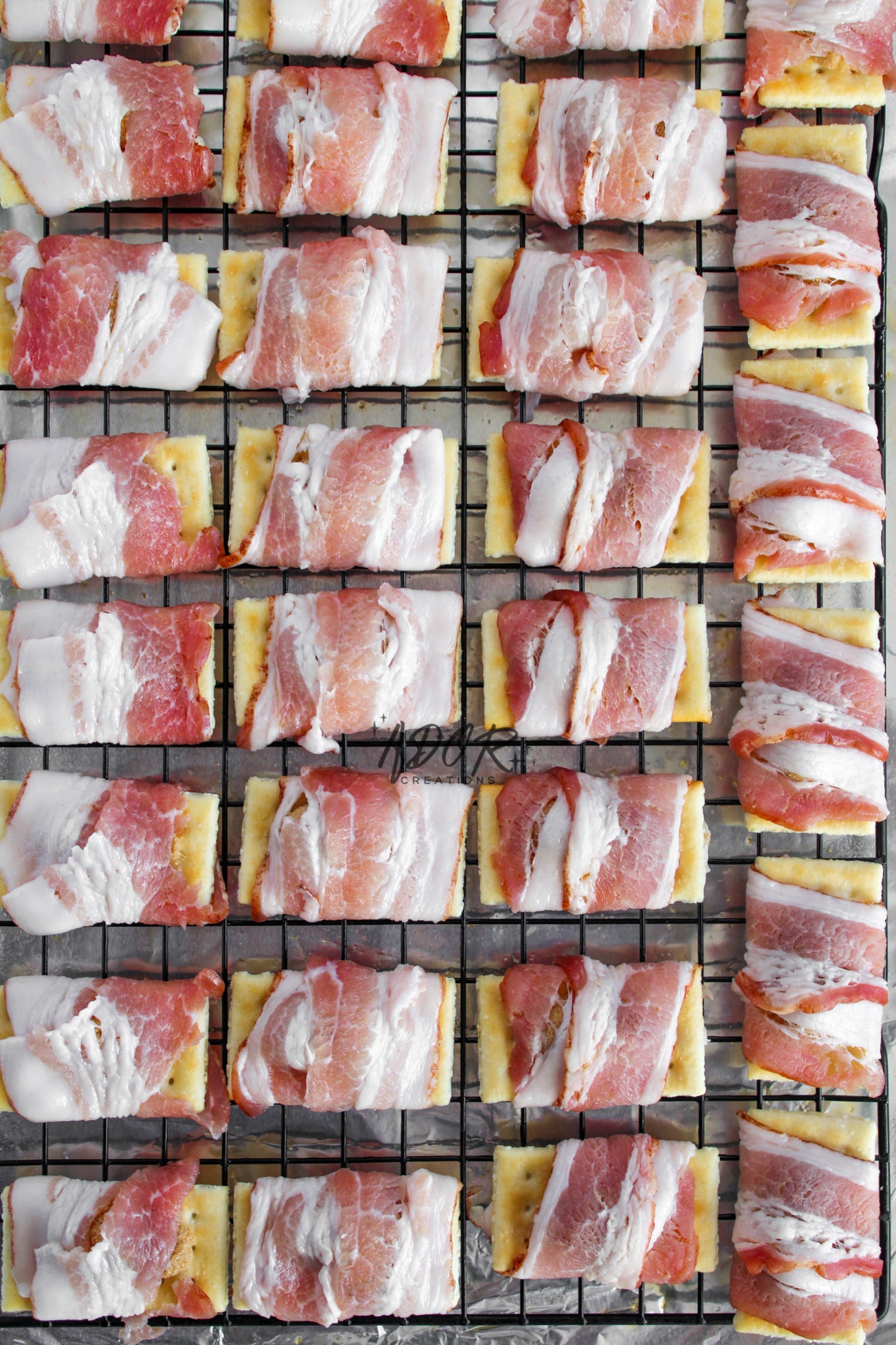 Cinnamon Toast Crunch Bacon Wrapped Crackers - Set 1 of 4