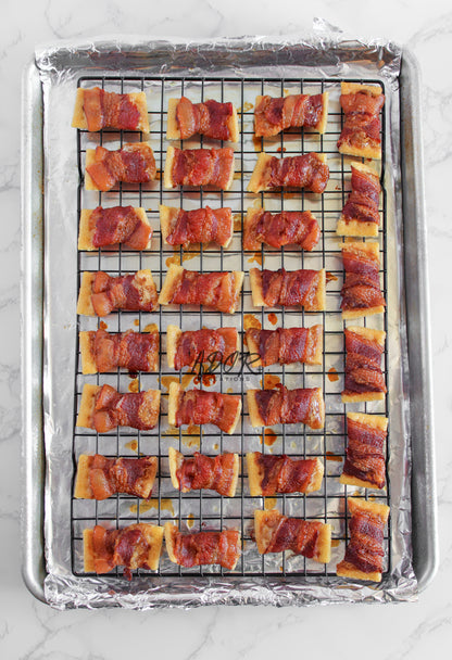 Cinnamon Toast Crunch Bacon Wrapped Crackers - Set 1 of 4