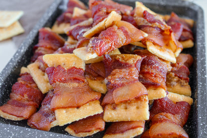 Cinnamon Toast Crunch Bacon Wrapped Crackers - Set 1 of 4