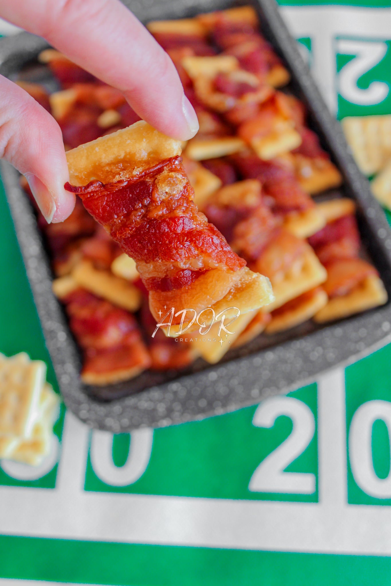 Cinnamon Toast Crunch Bacon Wrapped Crackers - Set 1 of 4