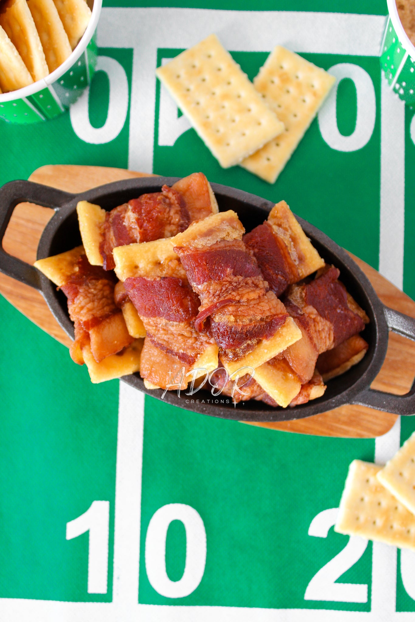 Cinnamon Toast Crunch Bacon Wrapped Crackers - Set 4 of 4