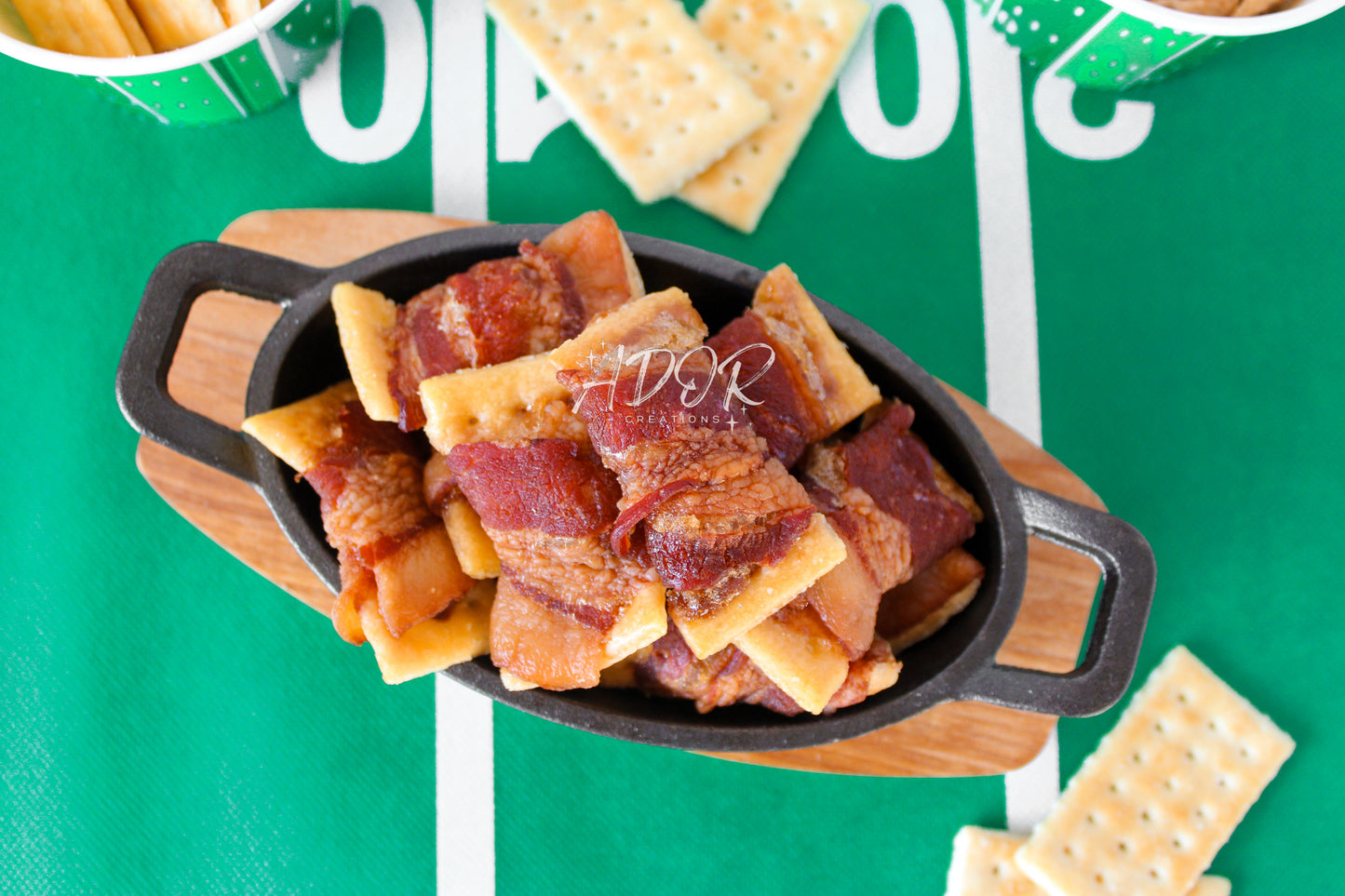 Cinnamon Toast Crunch Bacon Wrapped Crackers - Set 4 of 4