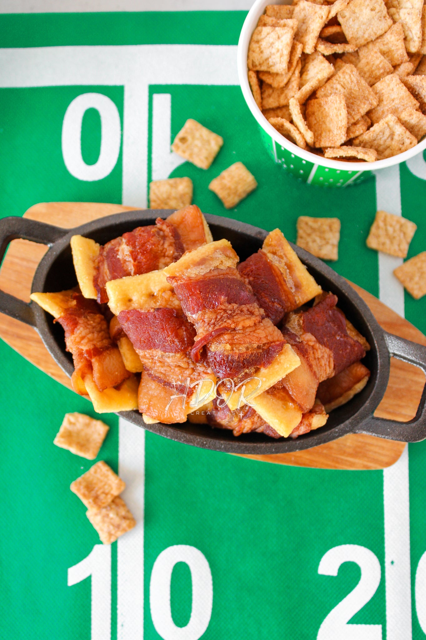 Cinnamon Toast Crunch Bacon Wrapped Crackers - Set 4 of 4