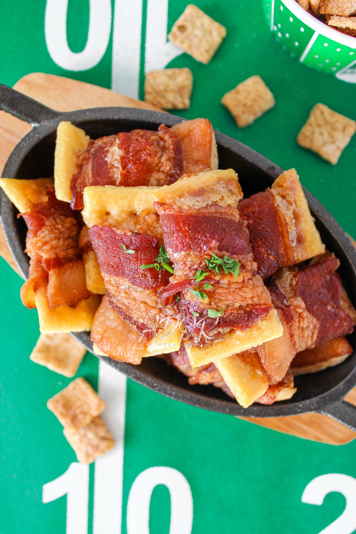 Cinnamon Toast Crunch Bacon Wrapped Crackers - Set 4 of 4