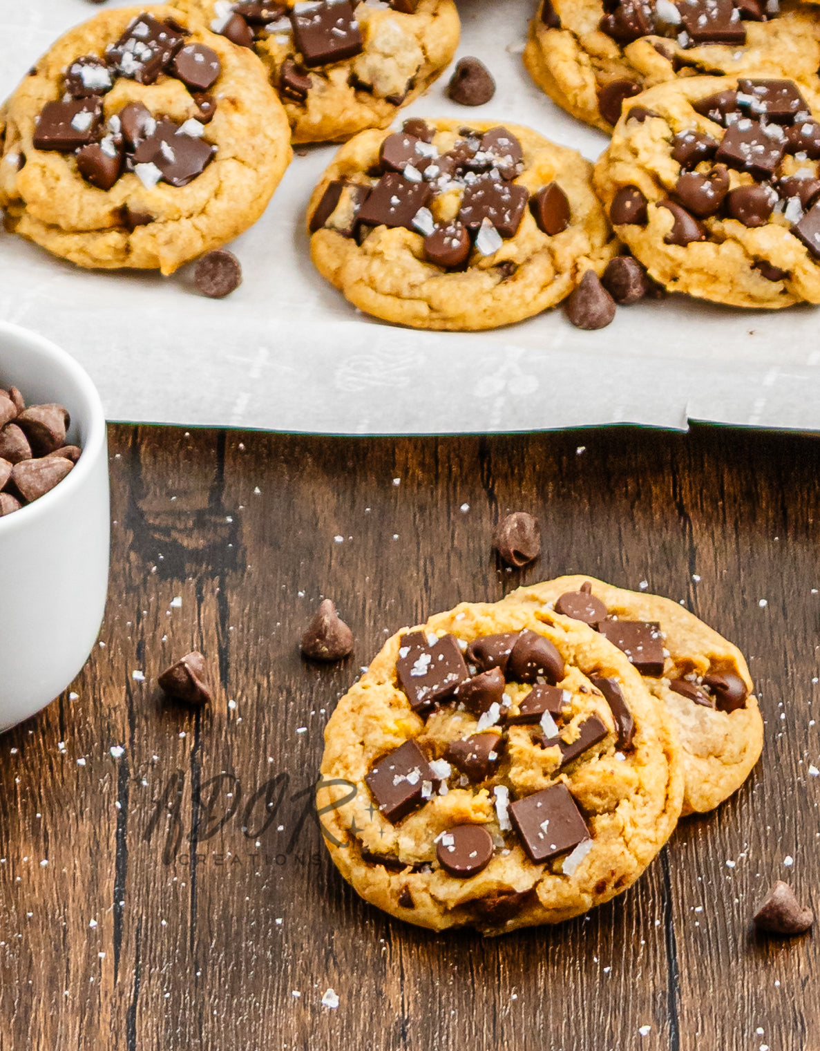 Brown Butter Banana Chocolate Chip Cookies - Set 2 of 2
