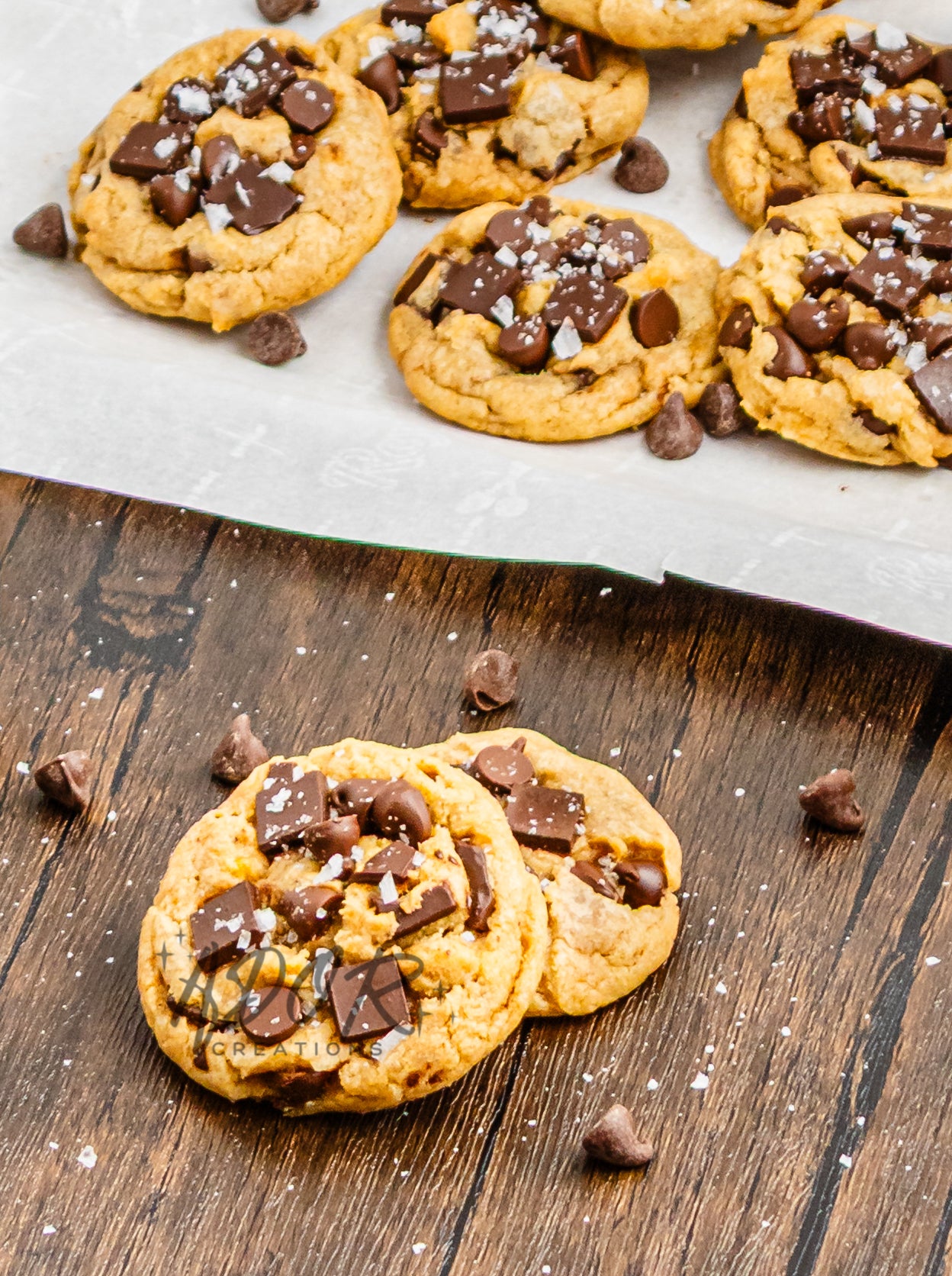 Brown Butter Banana Chocolate Chip Cookies - Set 2 of 2