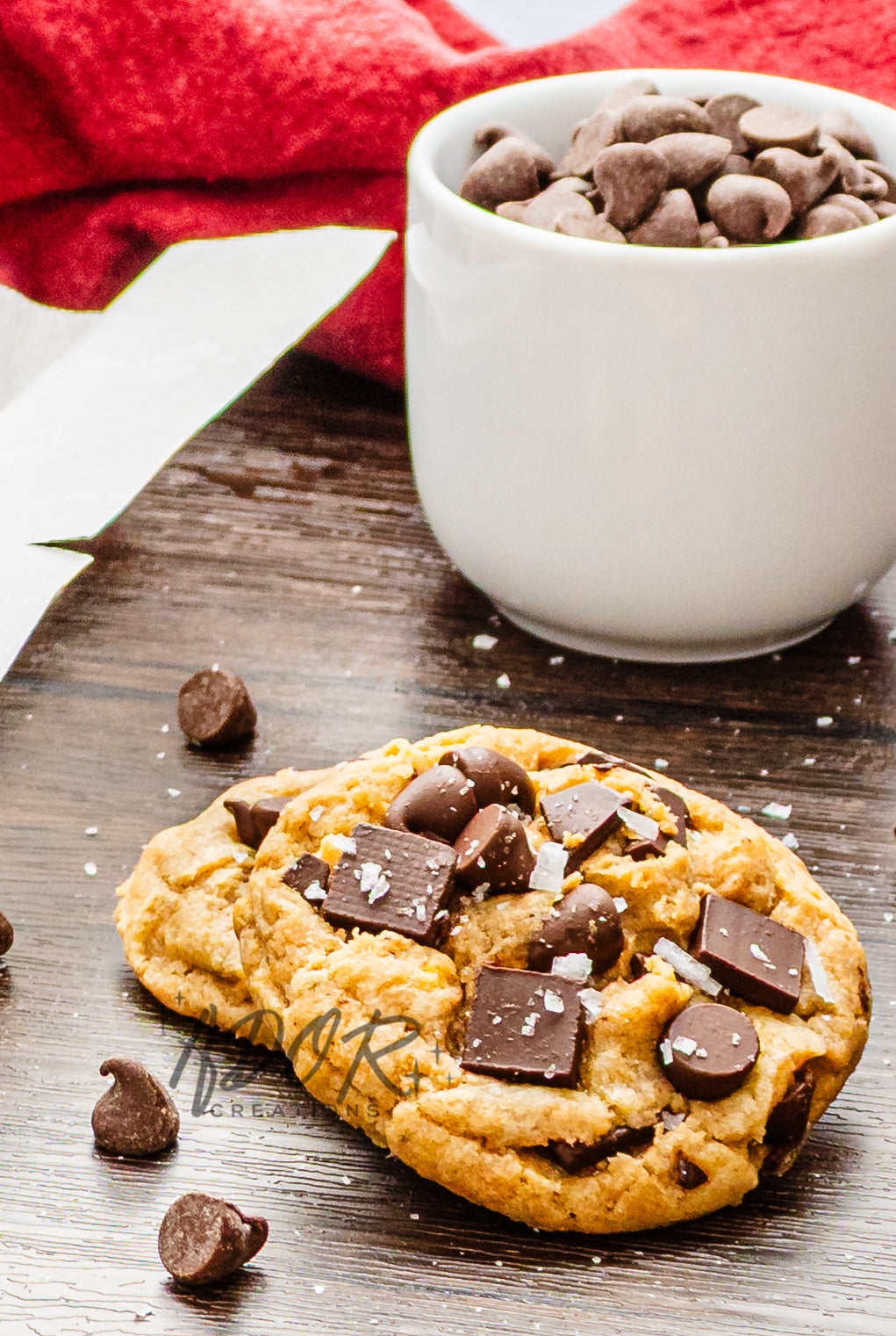 Brown Butter Banana Chocolate Chip Cookies - Set 2 of 2