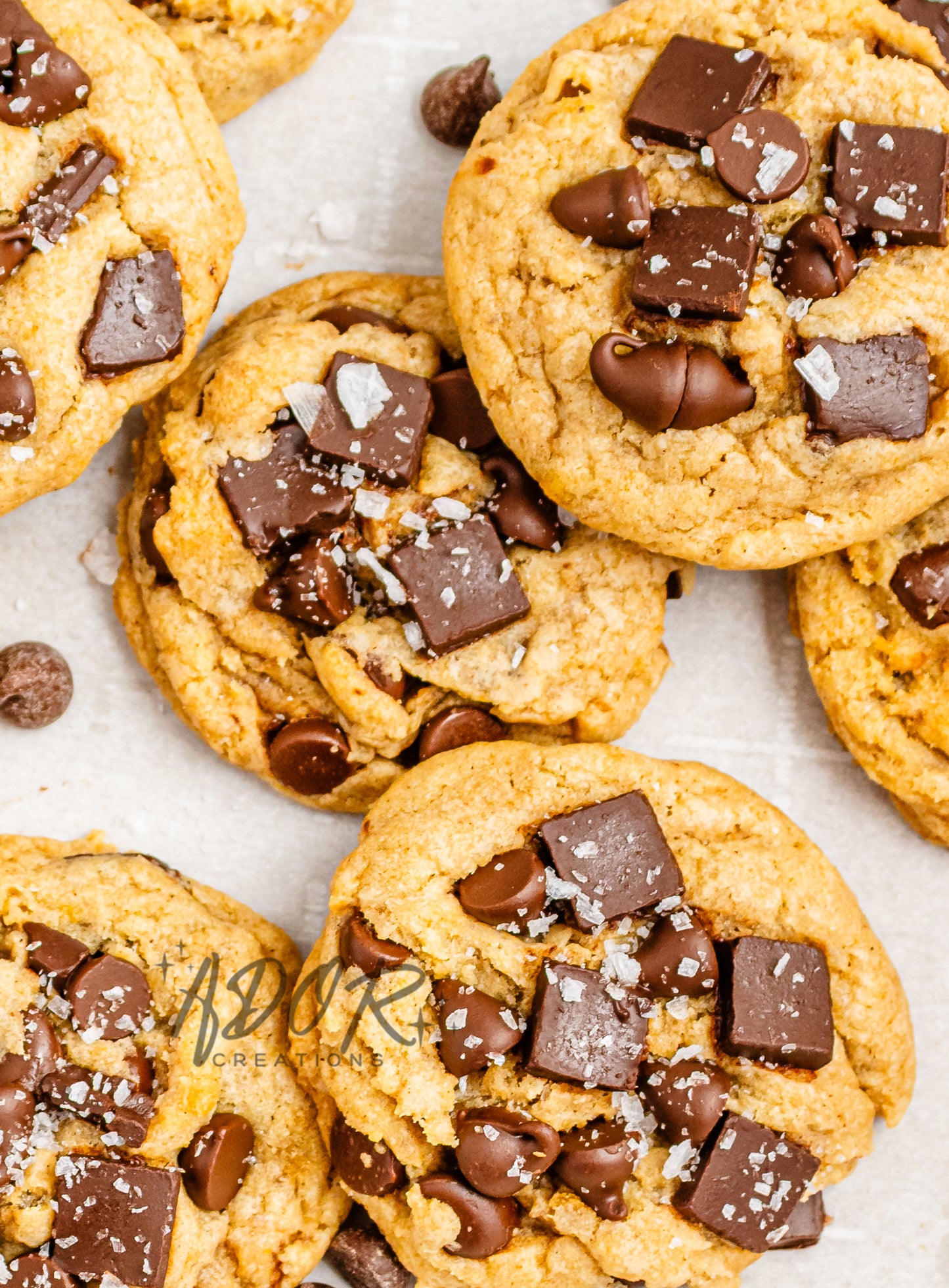 Brown Butter Banana Chocolate Chip Cookies - Set 2 of 2