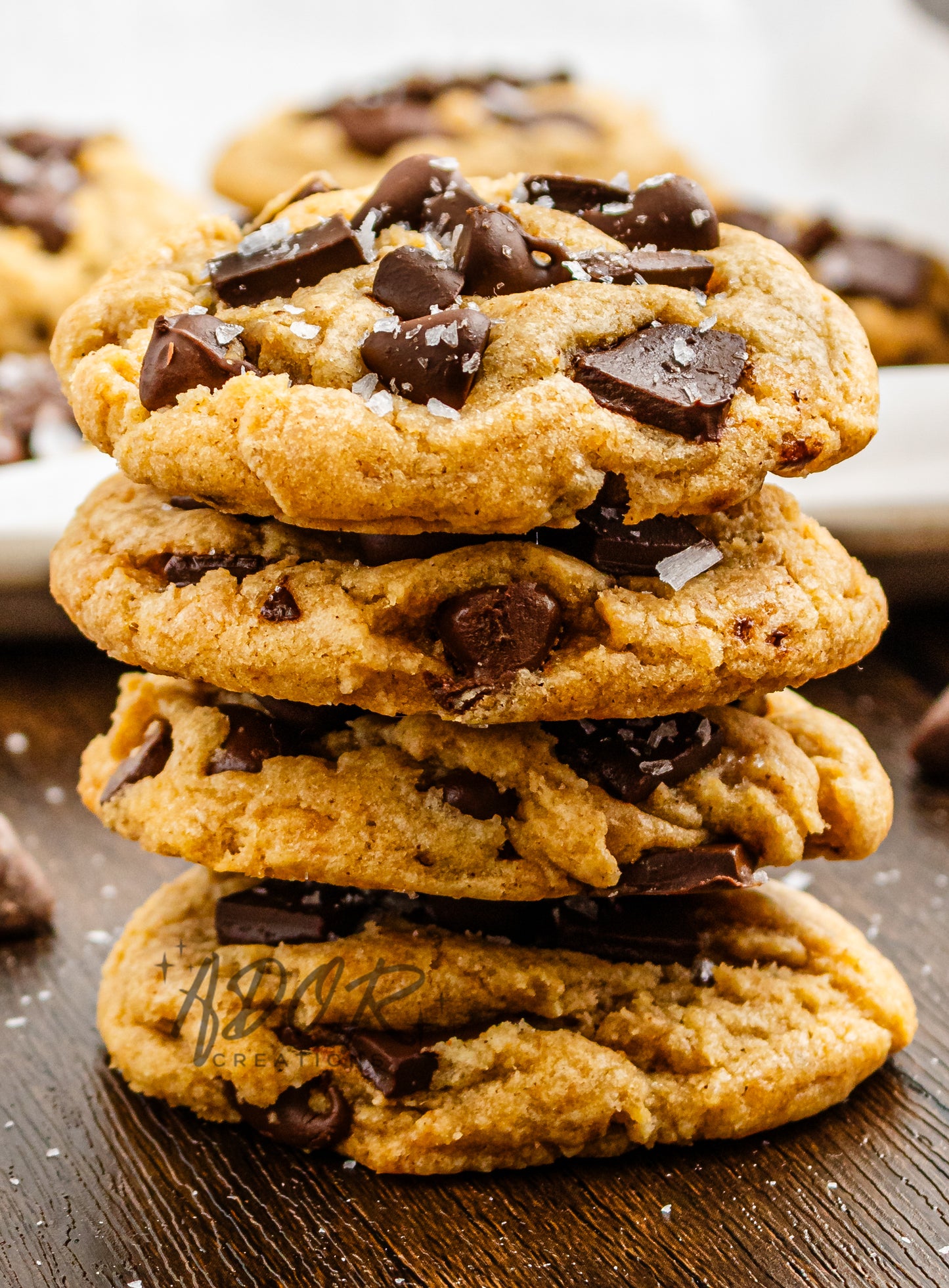 Brown Butter Banana Chocolate Chip Cookies - Set 2 of 2