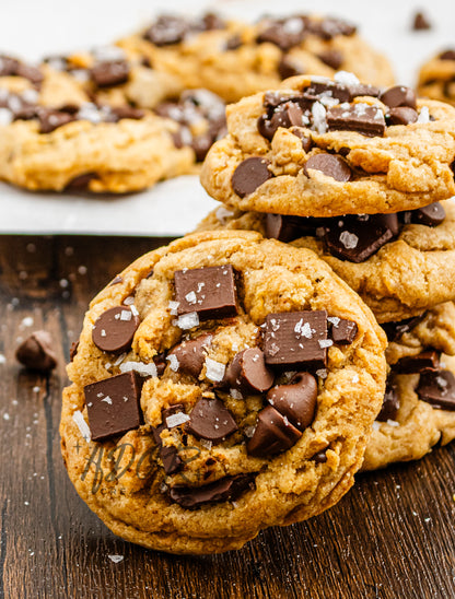 Brown Butter Banana Chocolate Chip Cookies - Set 2 of 2