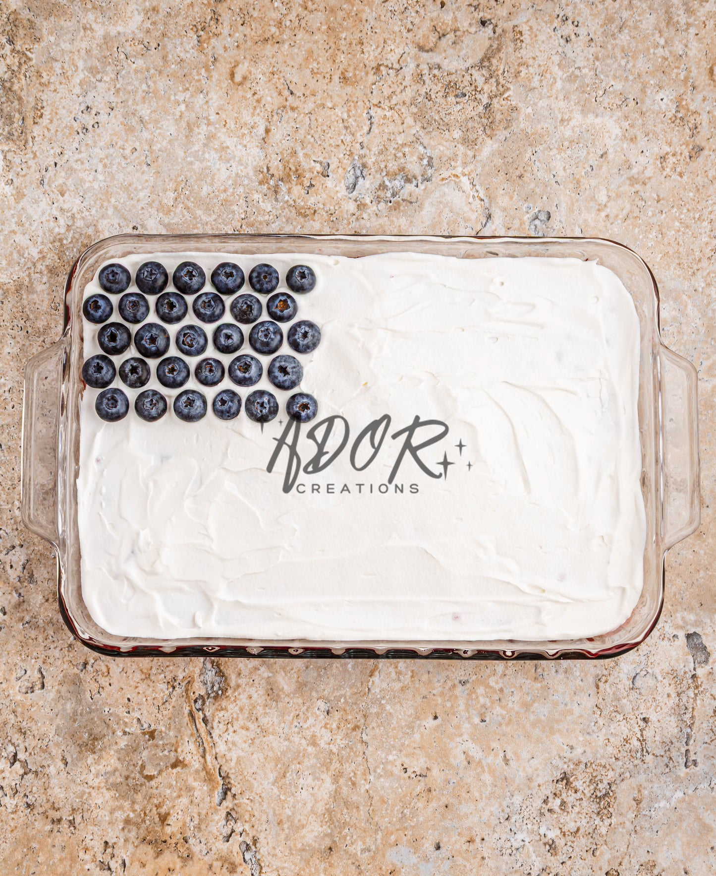 Patriotic Triple Berry Pretzel Salad - EXCLUSIVE