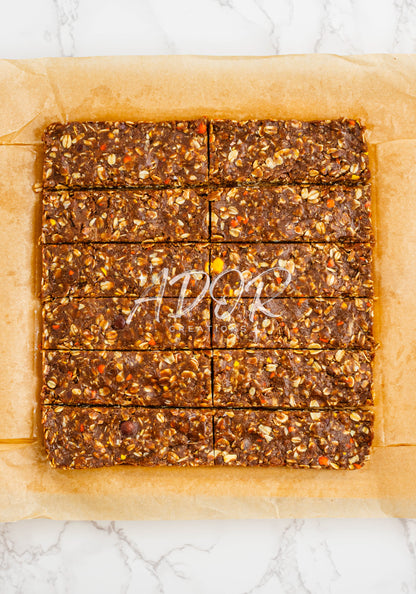 No-Bake Reese's Pieces Protein Bars - Set 4 of 6