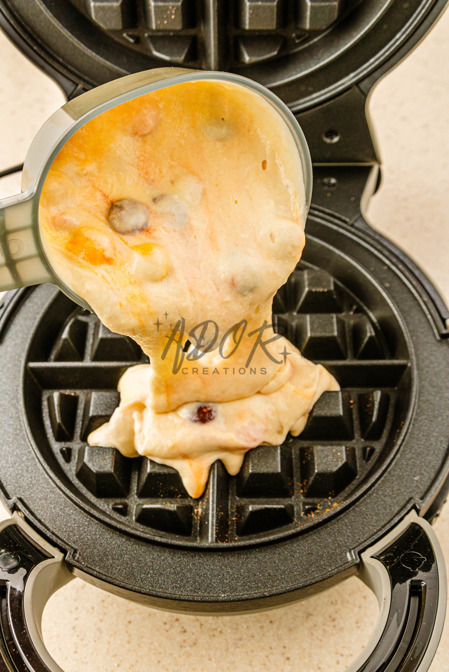 Reese's Pieces Waffles - EXCLUSIVE