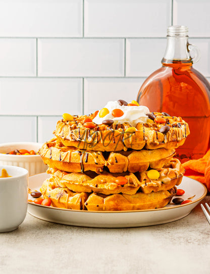 Reese's Pieces Waffles - EXCLUSIVE