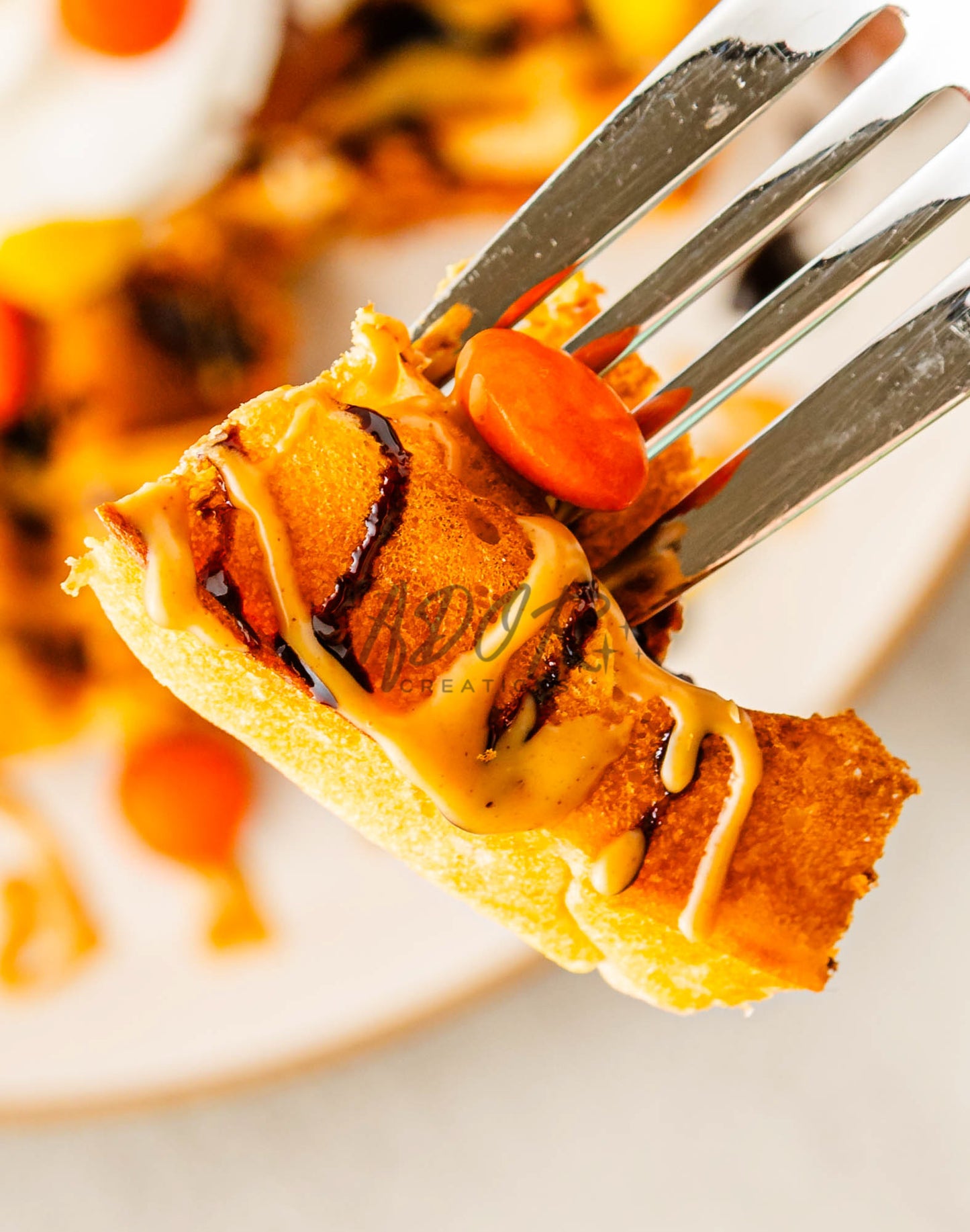 Reese's Pieces Waffles - EXCLUSIVE