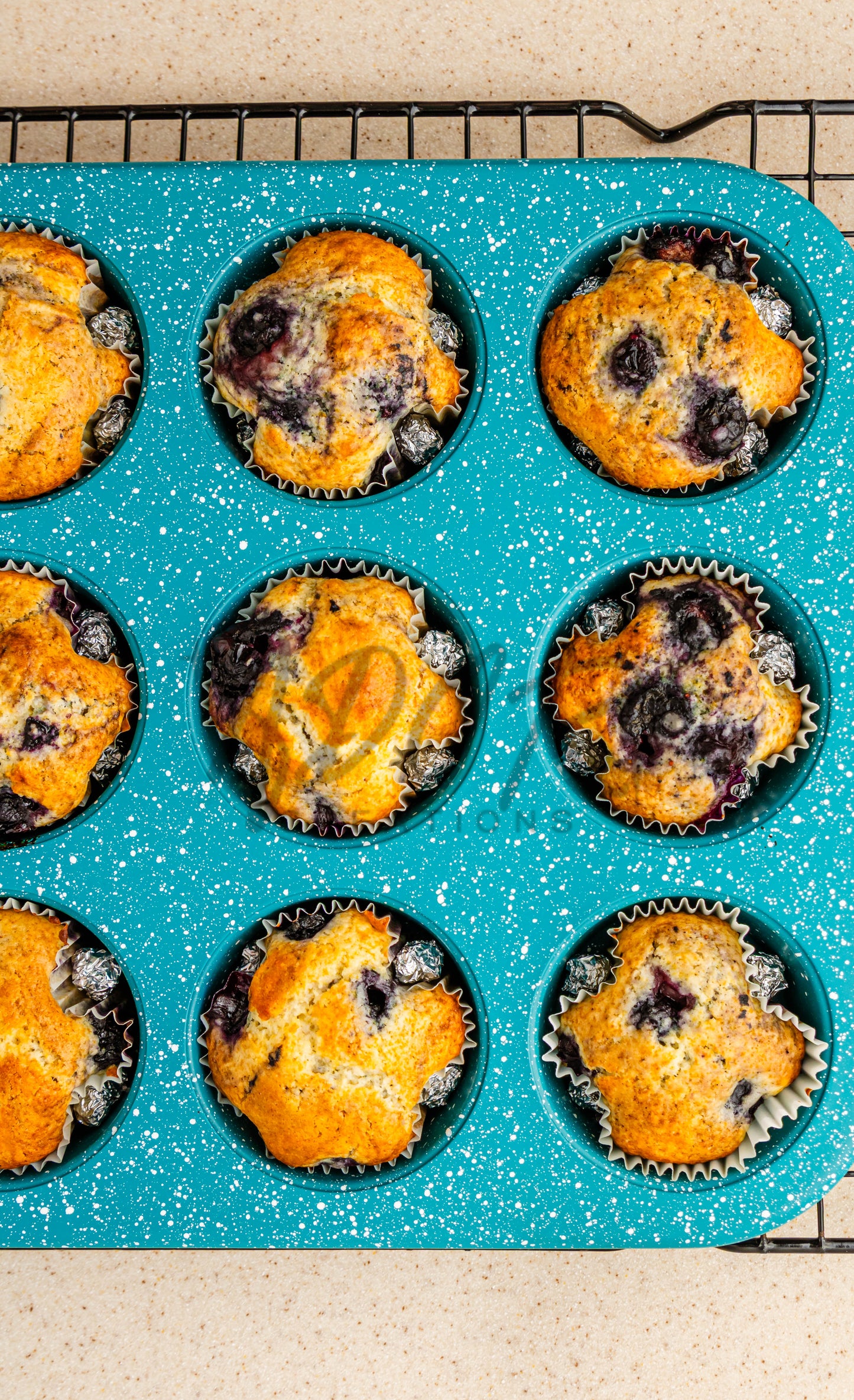BOO-berry Ghost Muffins w/ SCREAM Cheese Frosting - Set 1 of 3