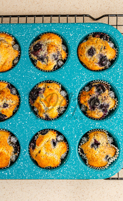BOO-berry Ghost Muffins w/ SCREAM Cheese Frosting - Set 1 of 3