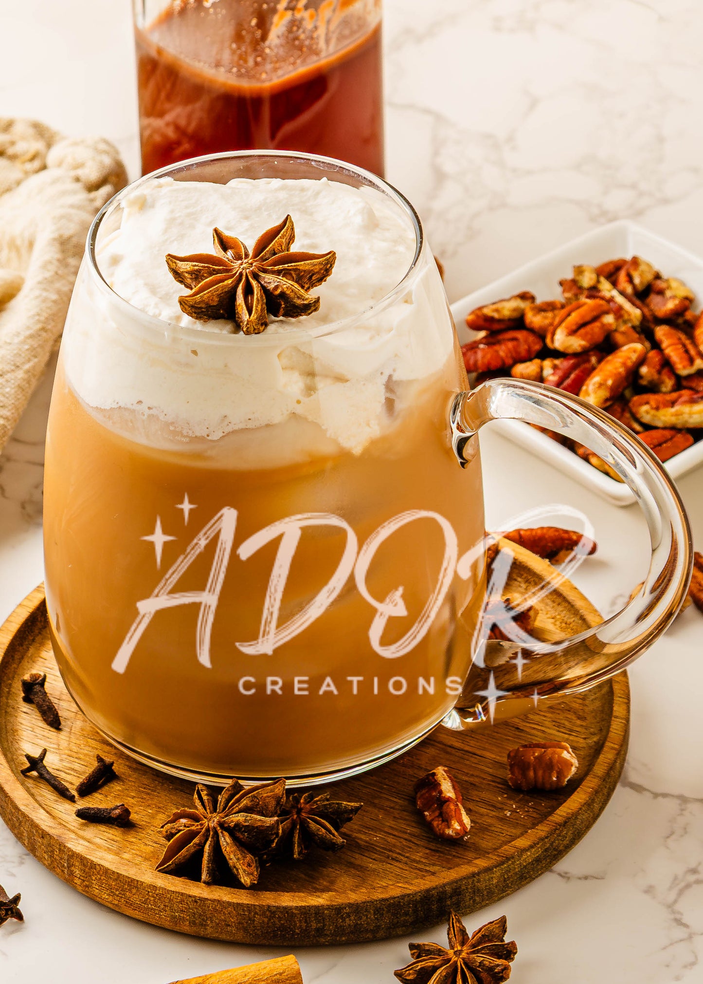 Iced Maple Pecan Chai Latte - EXCLUSIVE