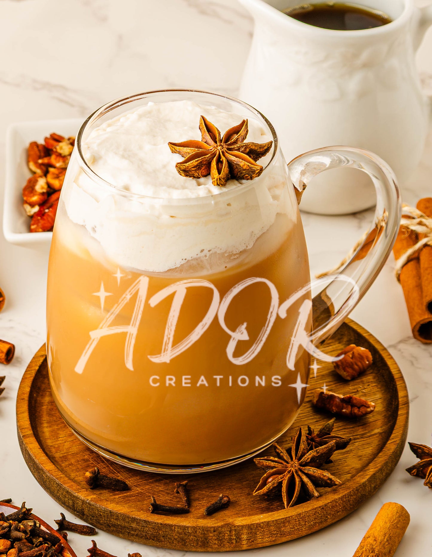Iced Maple Pecan Chai Latte - EXCLUSIVE