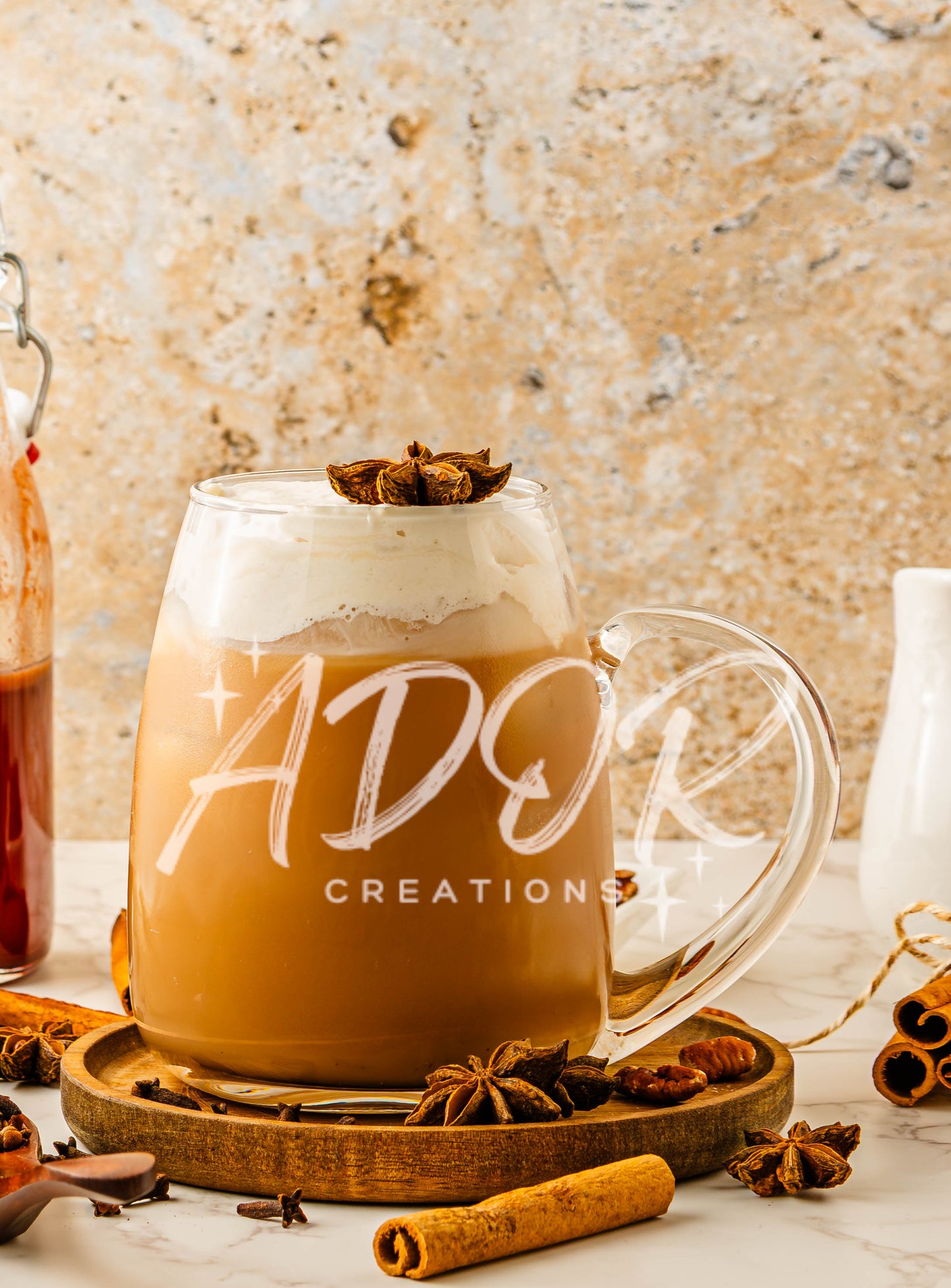 Iced Maple Pecan Chai Latte - EXCLUSIVE