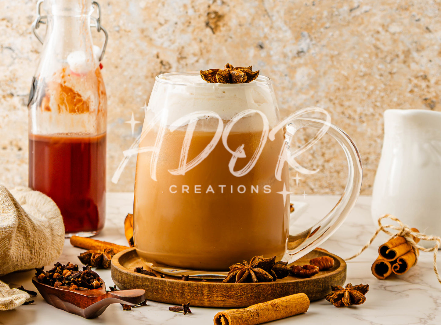 Iced Maple Pecan Chai Latte - EXCLUSIVE
