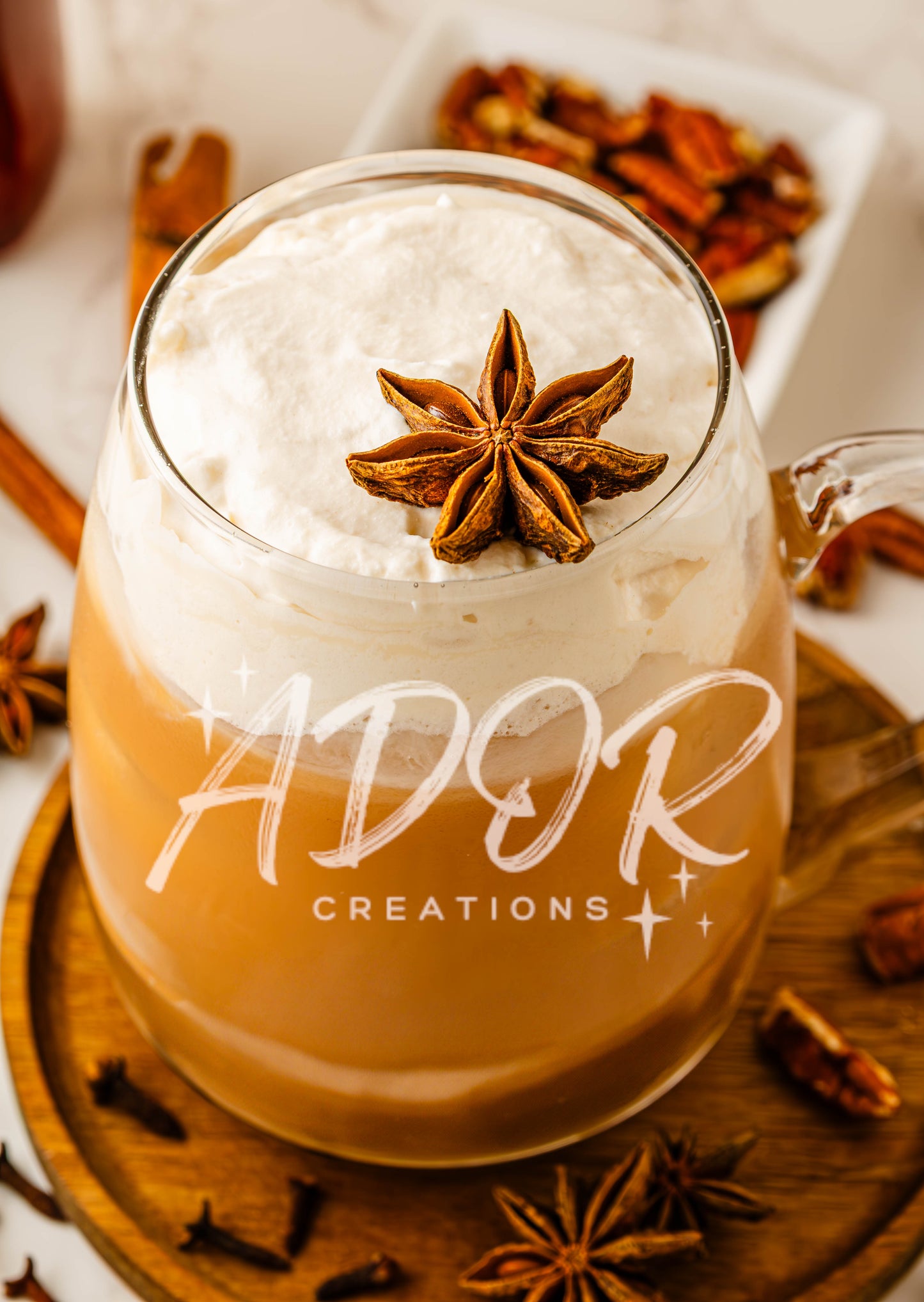 Iced Maple Pecan Chai Latte - EXCLUSIVE
