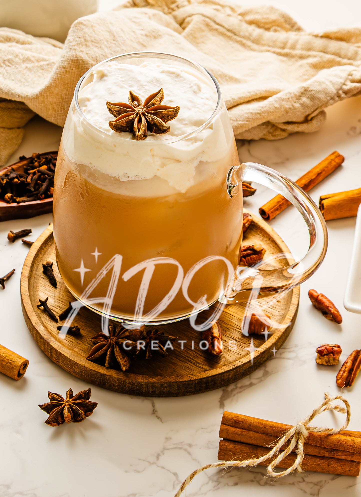 Iced Maple Pecan Chai Latte - EXCLUSIVE