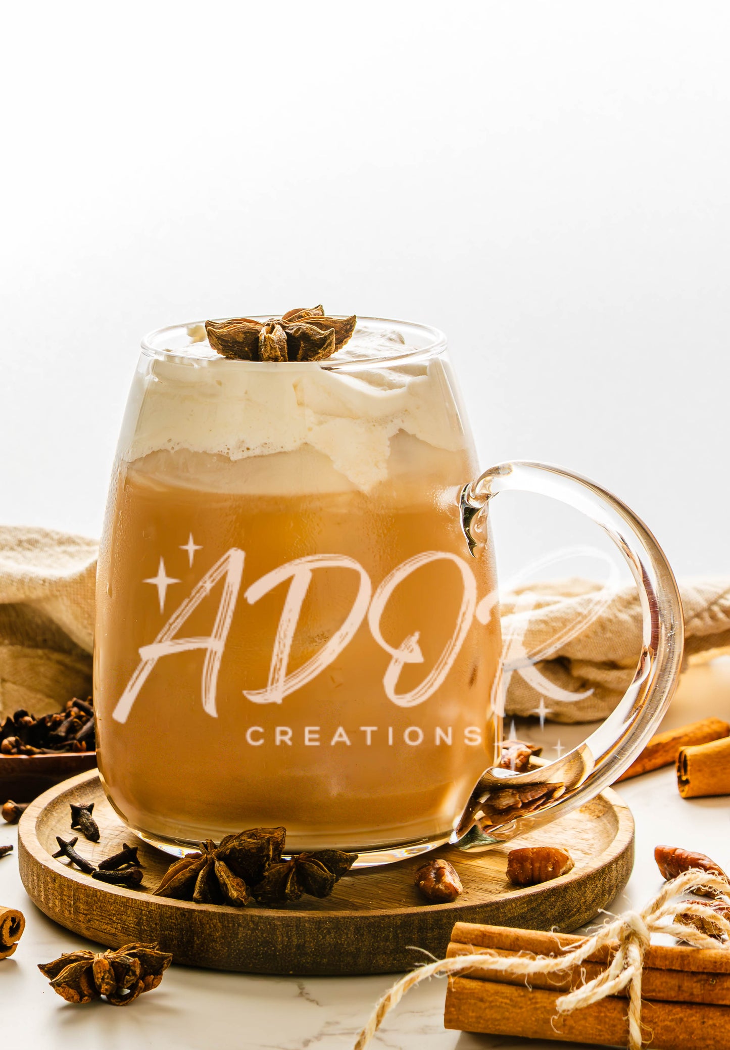 Iced Maple Pecan Chai Latte - EXCLUSIVE