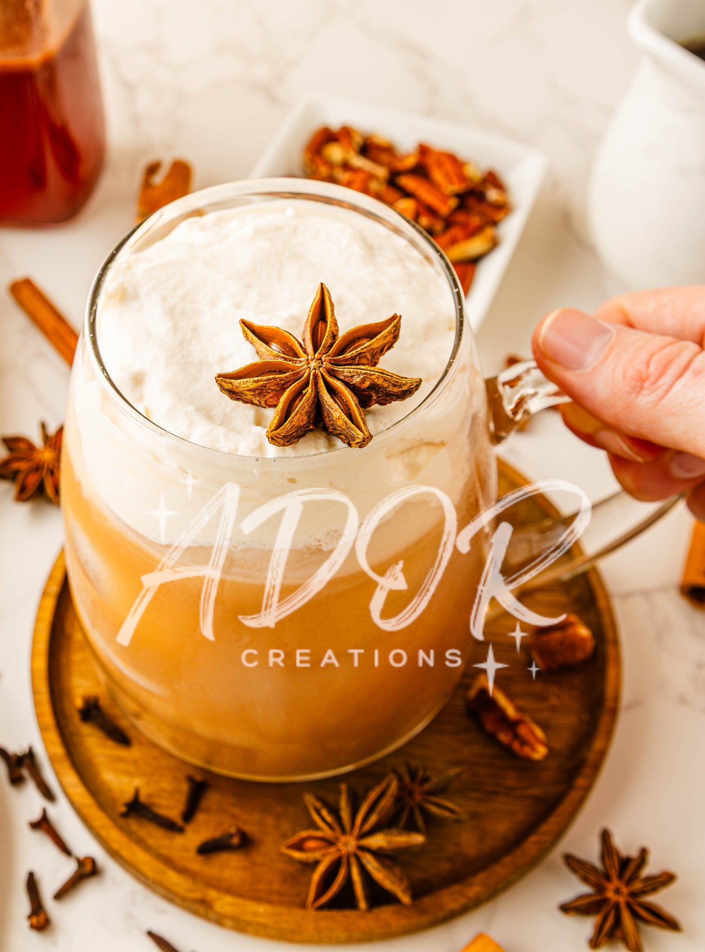 Iced Maple Pecan Chai Latte - EXCLUSIVE