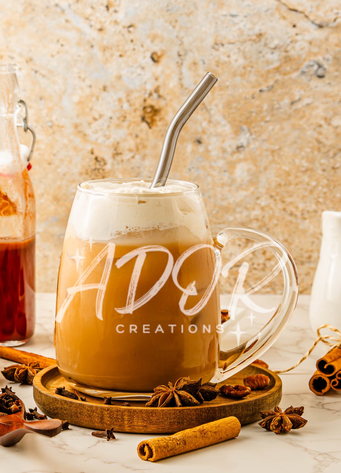 Iced Maple Pecan Chai Latte - EXCLUSIVE