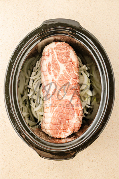 Easy Crockpot Green Chile Shredded Pork - EXCLUSIVE