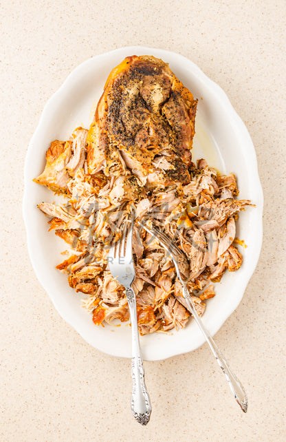 Easy Crockpot Green Chile Shredded Pork - EXCLUSIVE