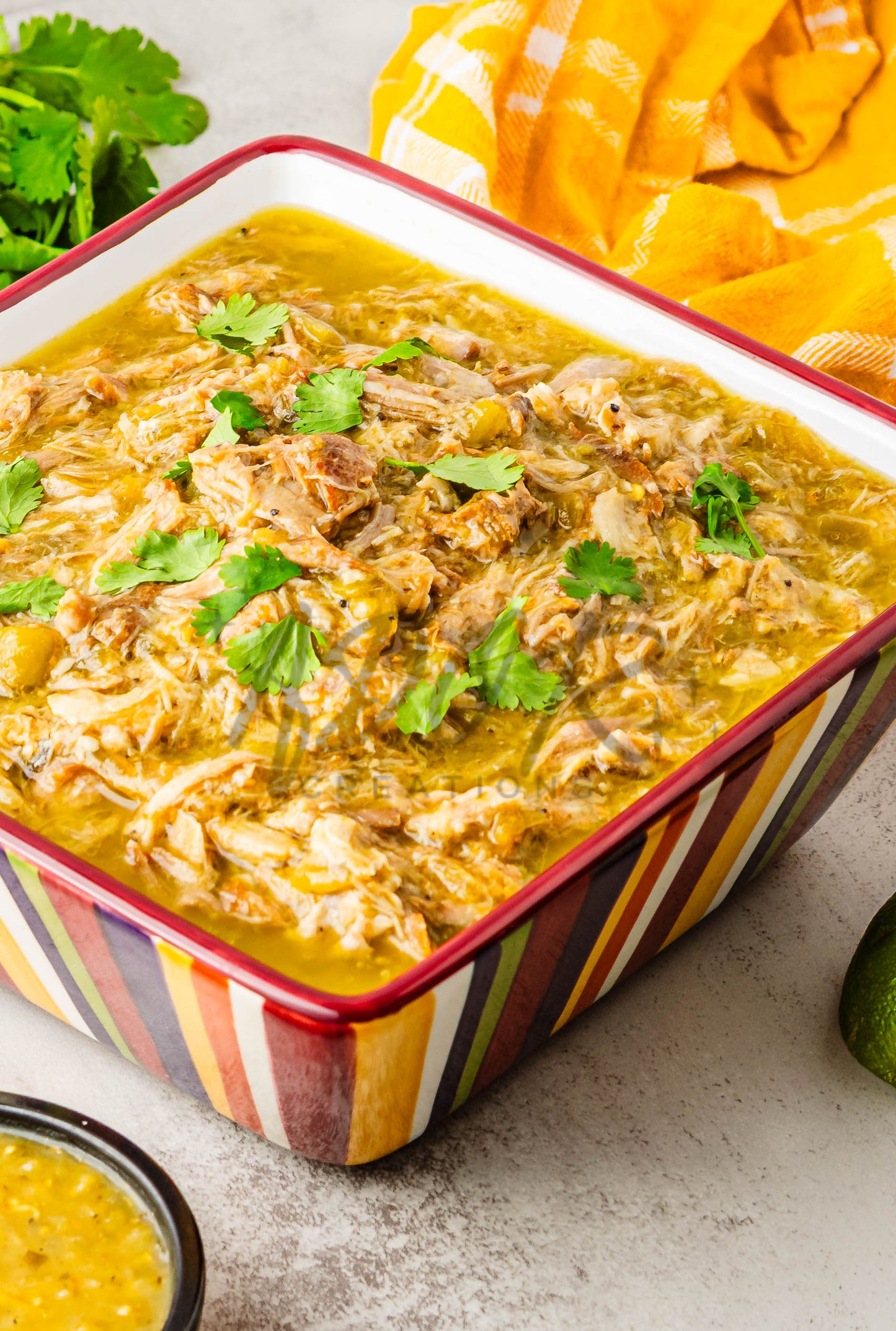 Easy Crockpot Green Chile Shredded Pork - EXCLUSIVE