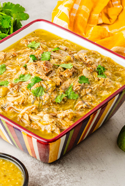 Easy Crockpot Green Chile Shredded Pork - EXCLUSIVE
